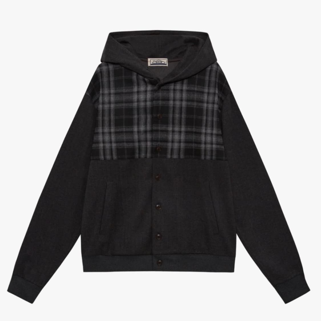 saros) check jacket - Charcoal(1) 상품이미지2