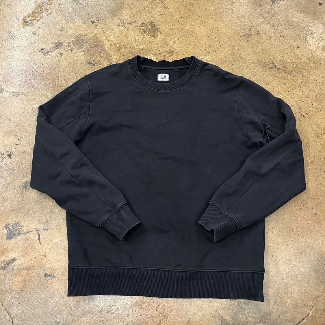 [정품/L] CP컴퍼니 블랙 맨투맨 티셔츠 b15 상품이미지2