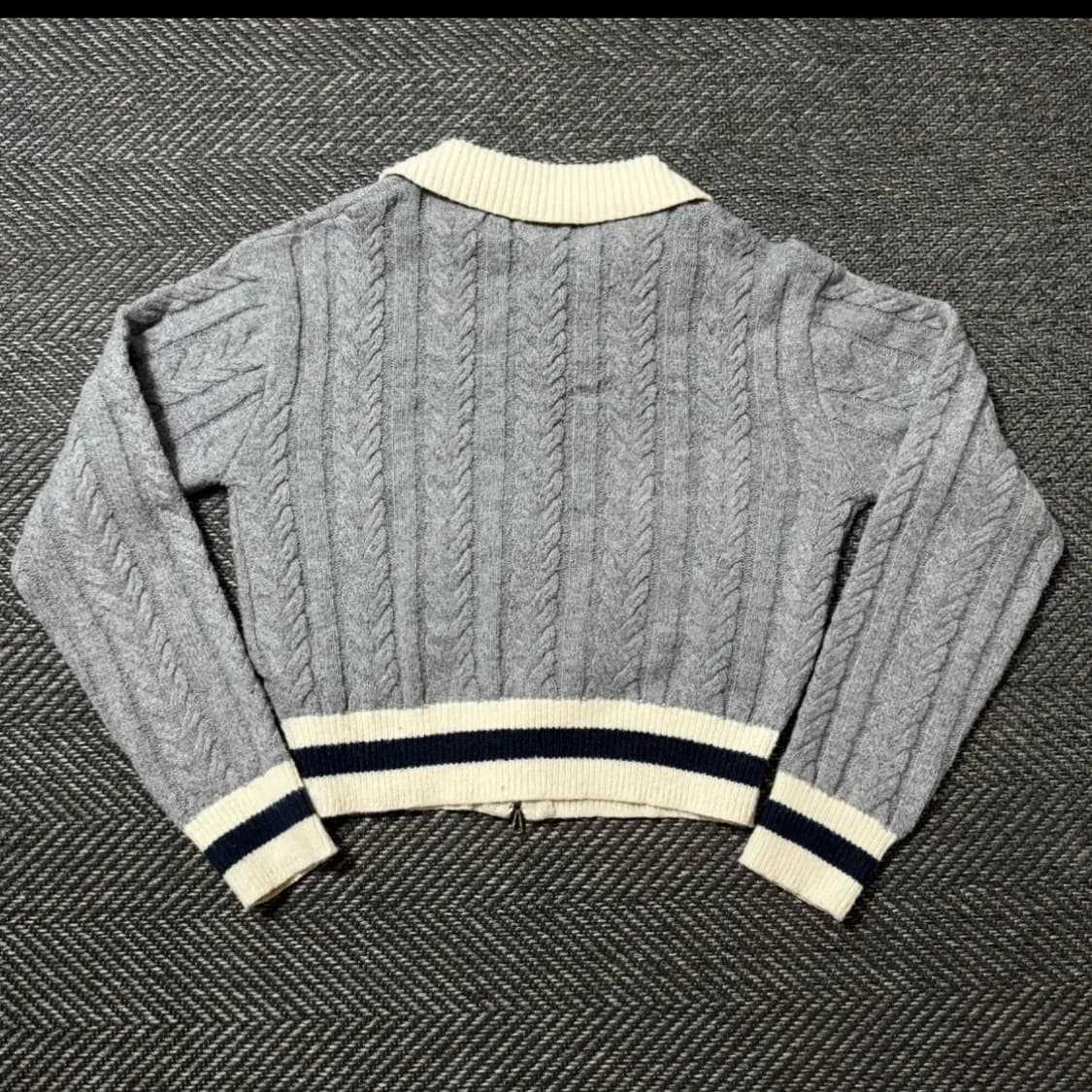 8seconds 에잇세컨즈 케이블 니트 투웨이 집업 가디건 (m) 상품이미지4