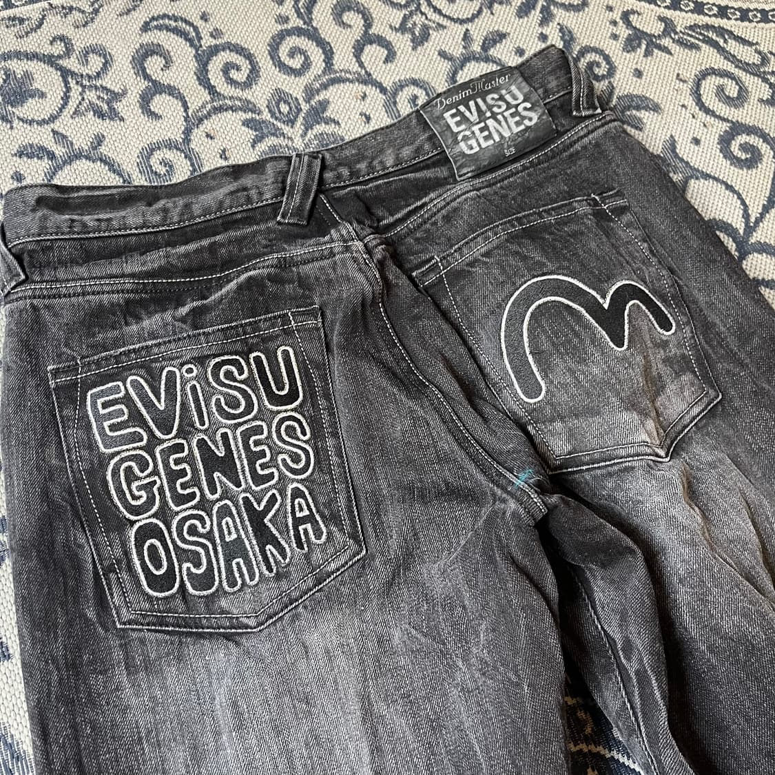 34 에비수 올드스쿨 데님 팬츠/W2254 상품이미지4