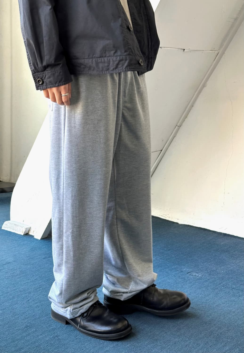 Light poly wide design training pants 상품이미지4