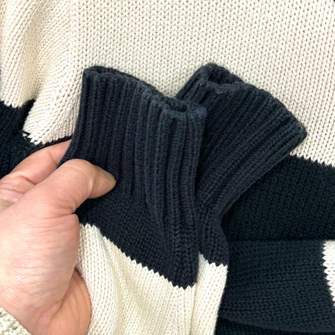 폴로 반집업니트 키즈L 상품이미지5