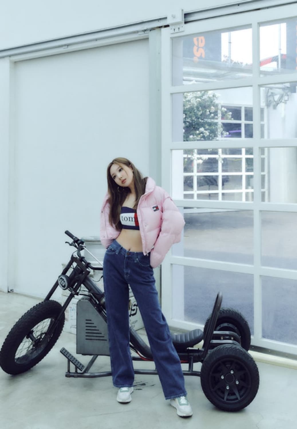 타미진 알래스카푸퍼 핑크패딩(xs) 상품이미지10