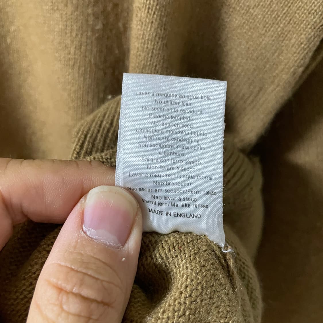 빈티지 버버리 울 터틀넥 (남성 95, 여성 66-77 상품이미지8