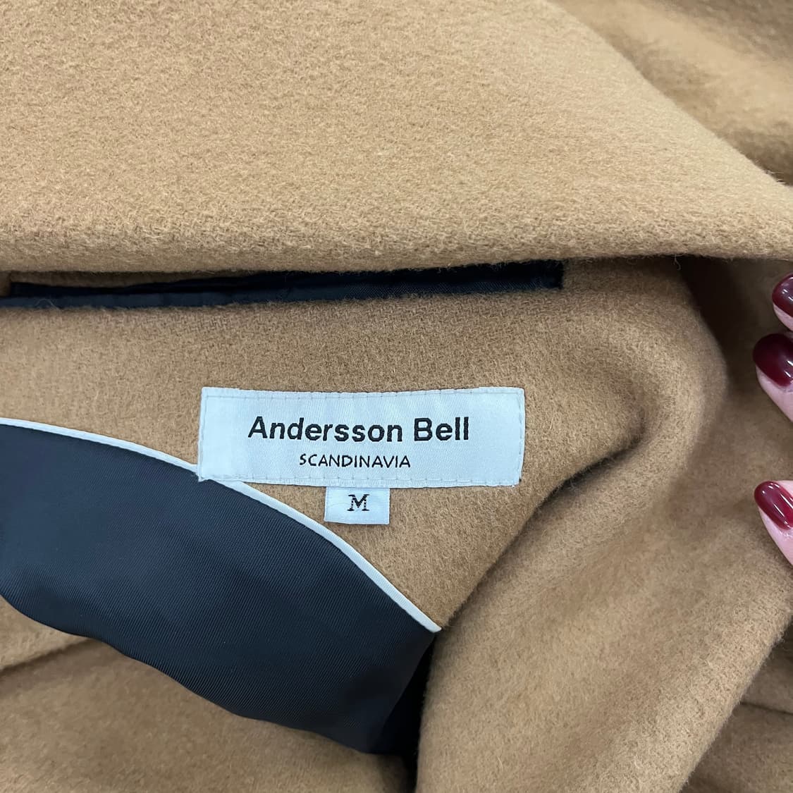 [M] 앤더슨벨 스칸디나비아 울 더블코트 롱코트 자켓 0102M1 상품이미지3