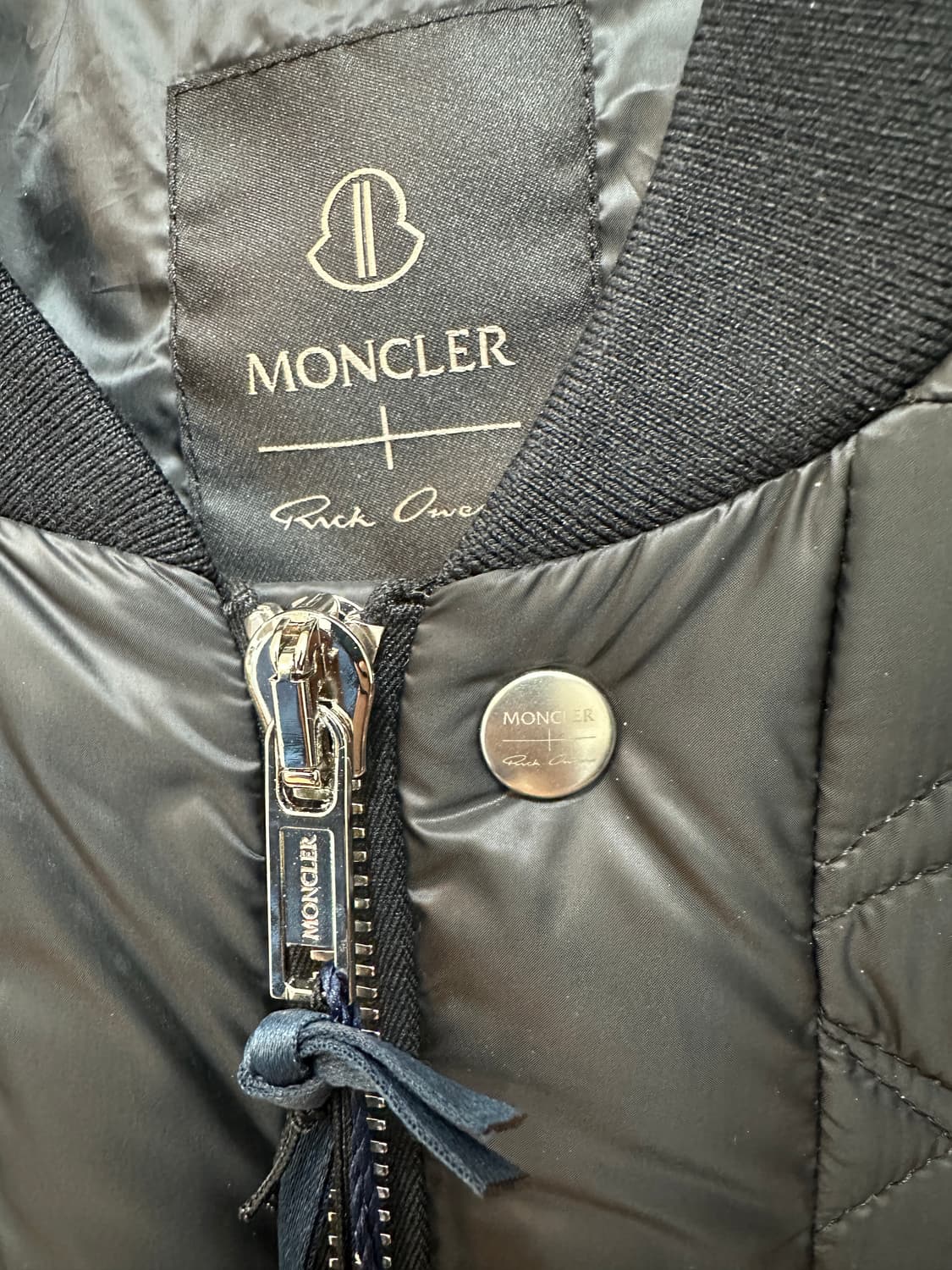 릭오웬스 x 몽클레어 메가펜타 플라이트 퀼팅 경량 상품이미지5