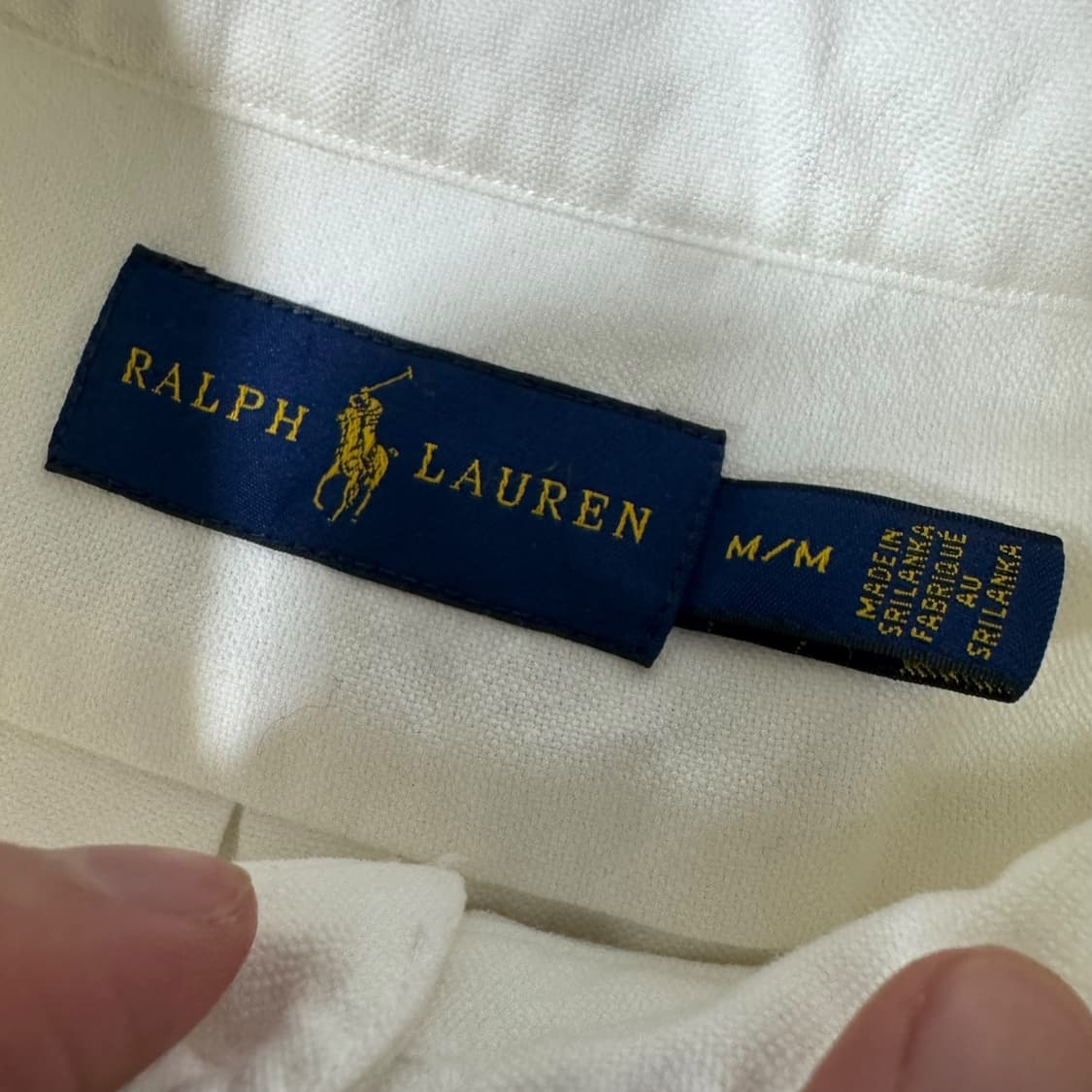 신형 폴로 랄프로렌 옥스퍼드 화이트 셔츠 상품이미지3