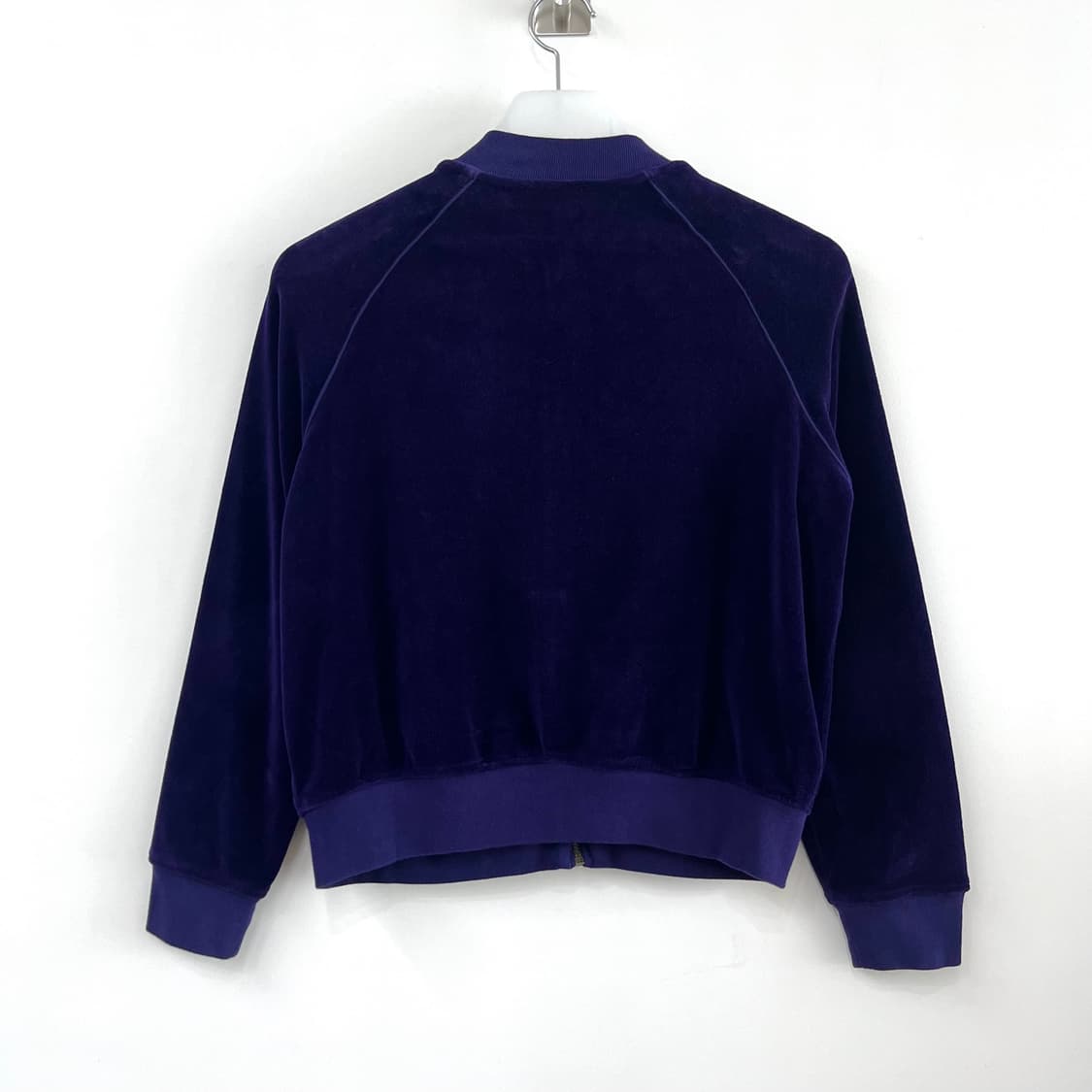 폴로 랄프로렌 벨루어 퍼플 벨벳 집업 자켓 상품이미지3