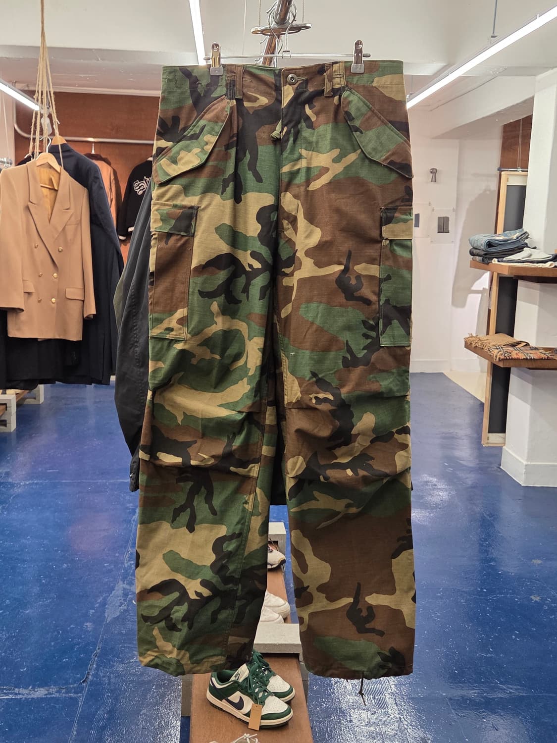 1980s USA Military M65 우드랜드 팬츠 상품이미지4