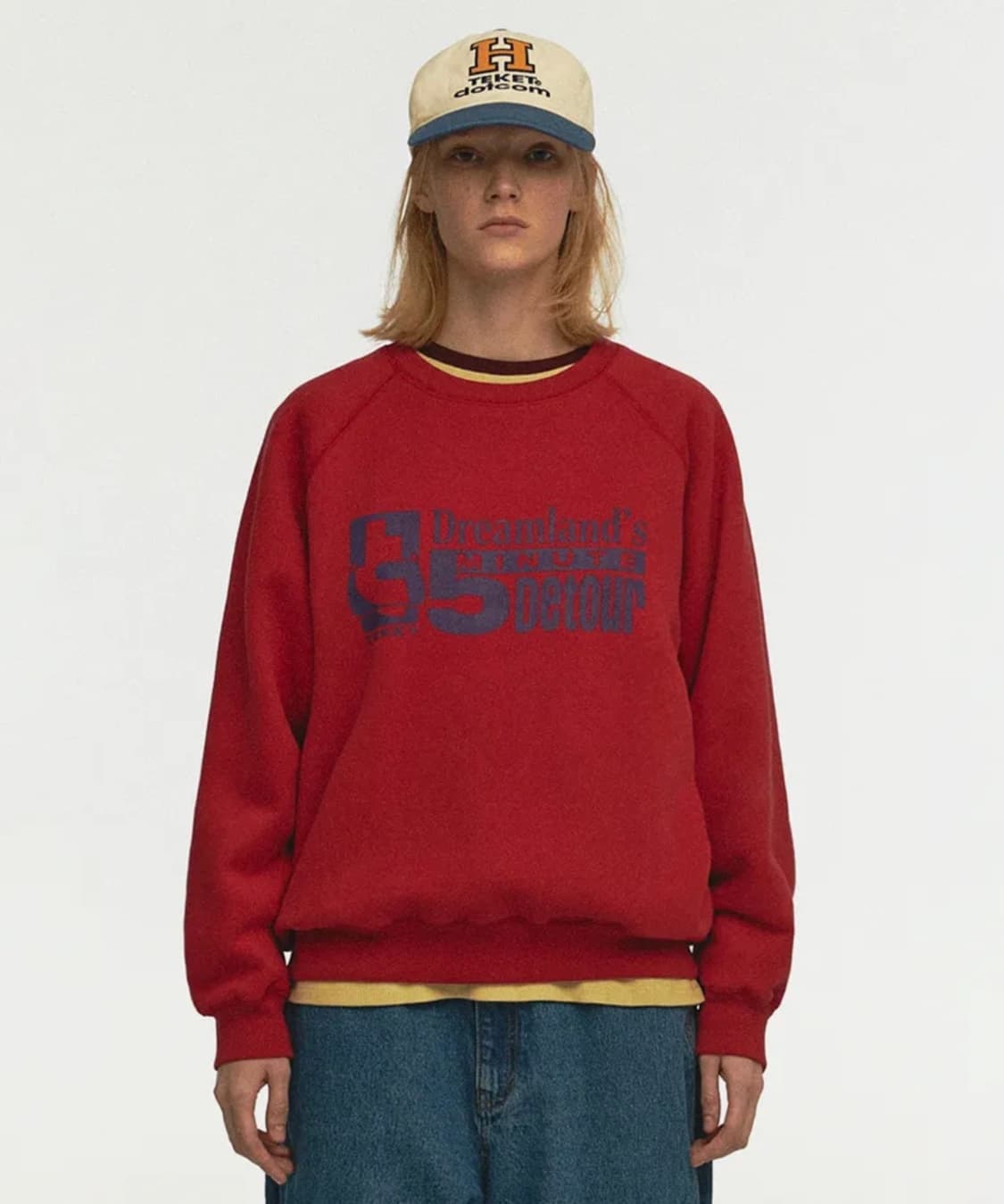 테켓 Minute Sweatshirt Red 상품이미지1