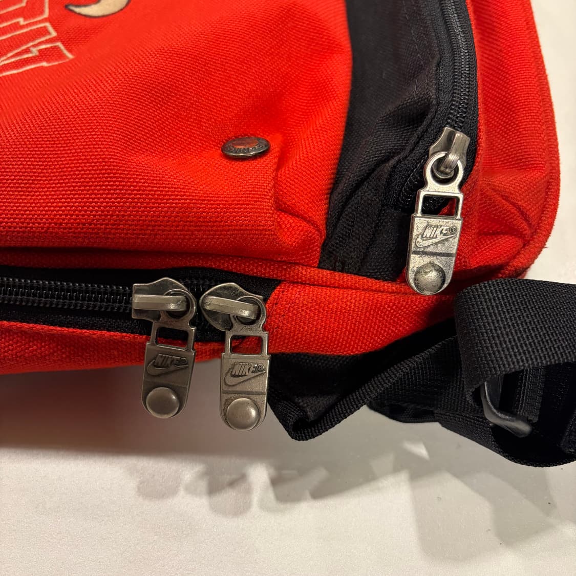 올드 나이키 빈티지 레드 백팩 가방 상품이미지5