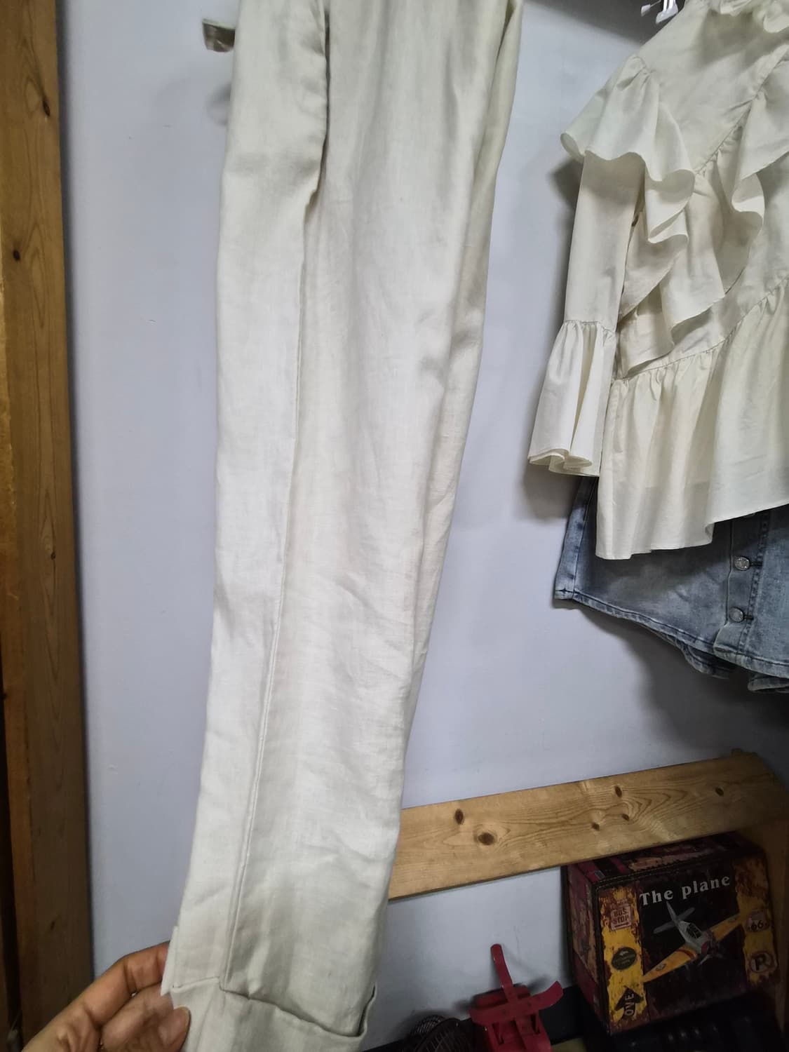 도나카란 린넨 배기팬츠 상품이미지8