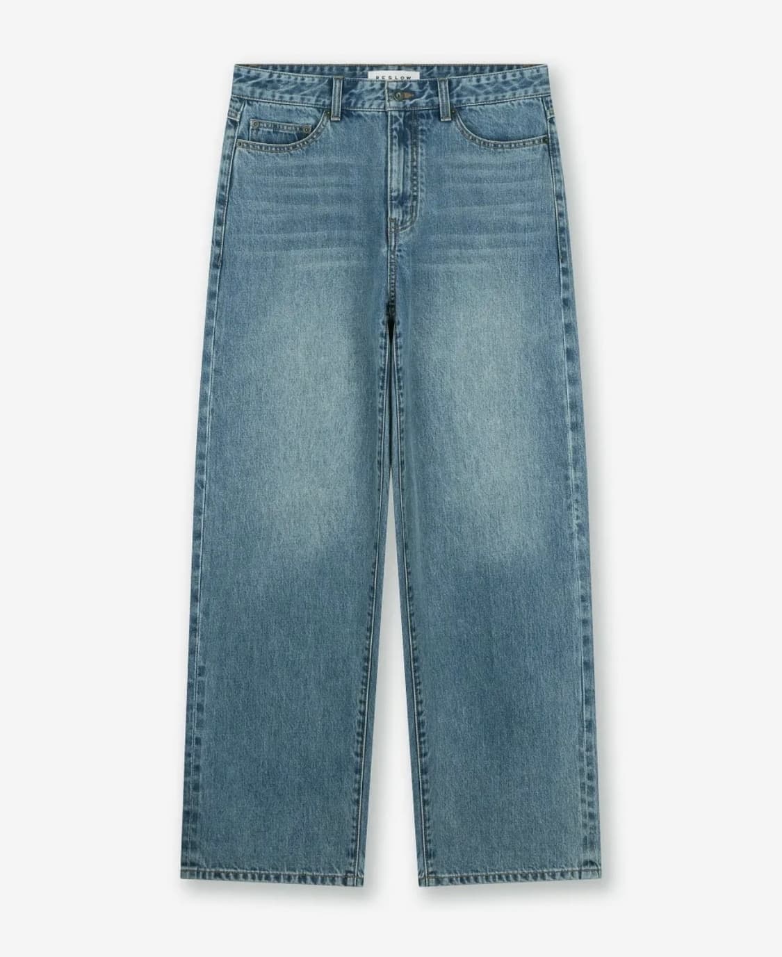 (32) 비슬로우X패션약국 셀비지 와이드진 상품이미지1