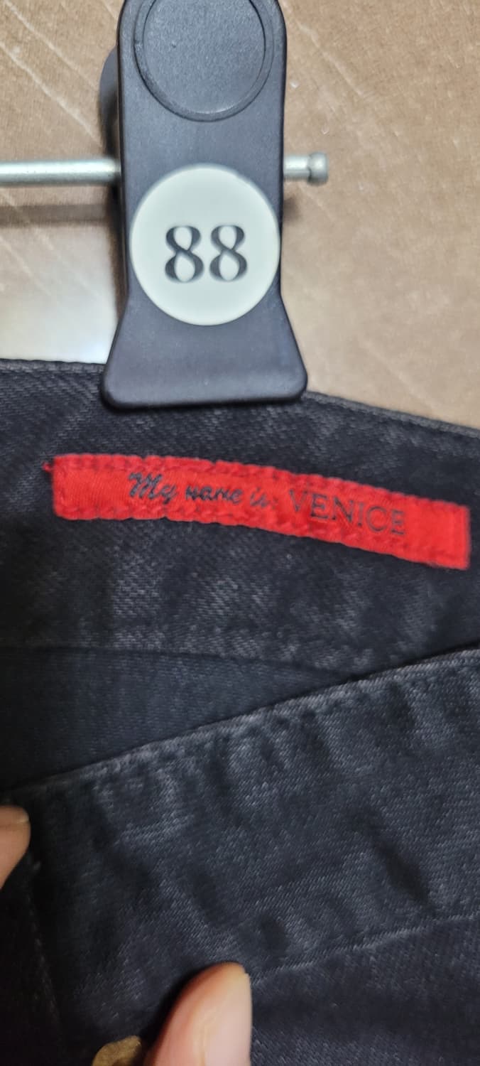 (여성27인치) 게스 블랙 바지 상품이미지8