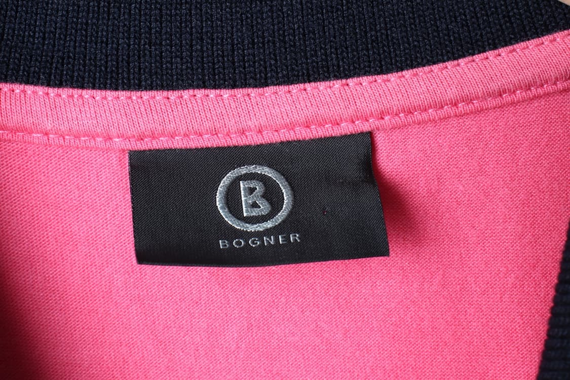 W(L-XL) 보그너 반팔 카라 티셔츠 골프 기능성 핑크-H30375 상품이미지8