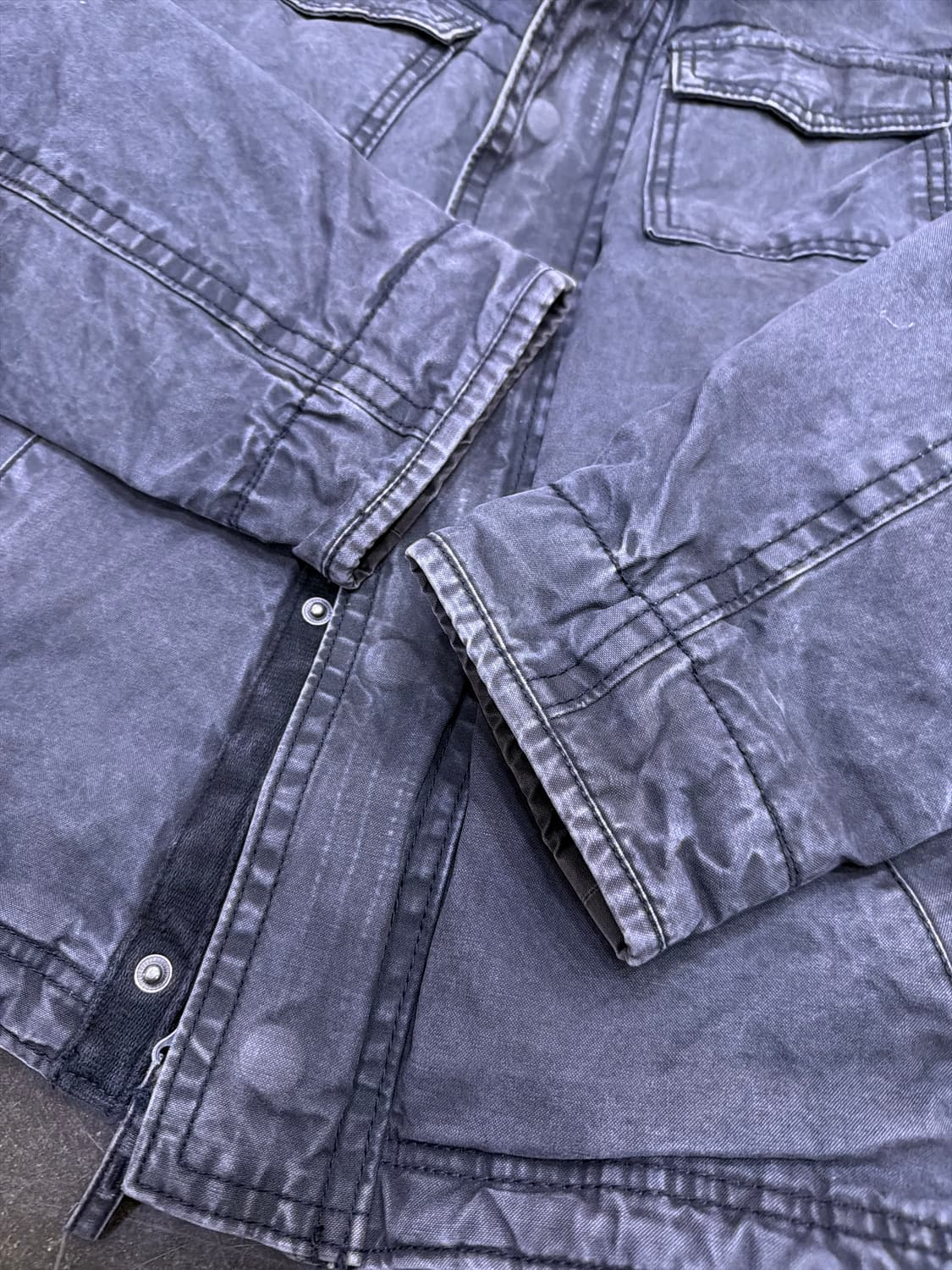 아메리칸이글 아웃피터스 빈티지 워싱 워크자켓 M 상품이미지8