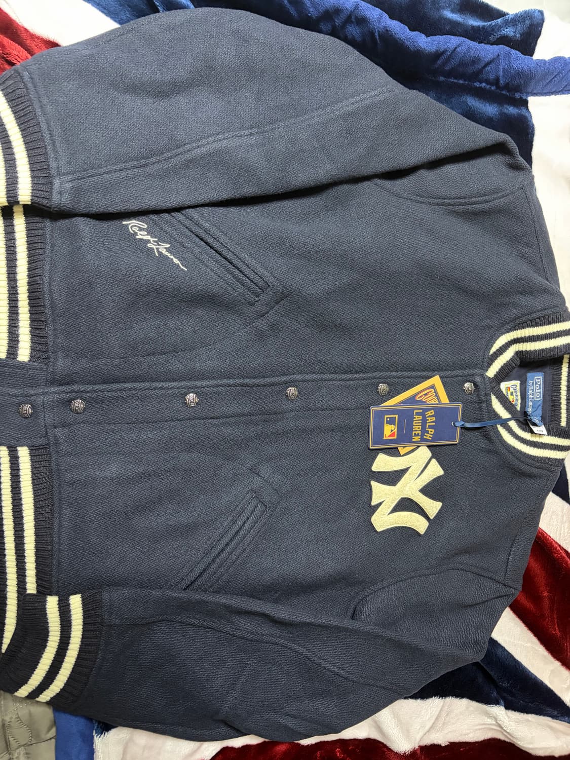 폴로랄프로렌 양키스 울 바시티 25FW 상품이미지1