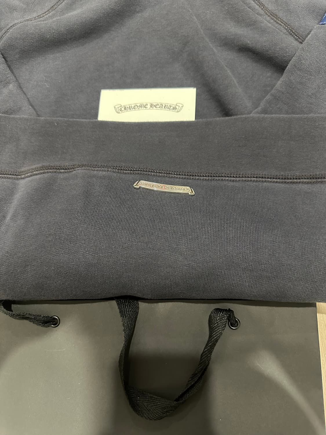 크롬하츠 페이퍼잼 크로스패치 후드 M 상품이미지4