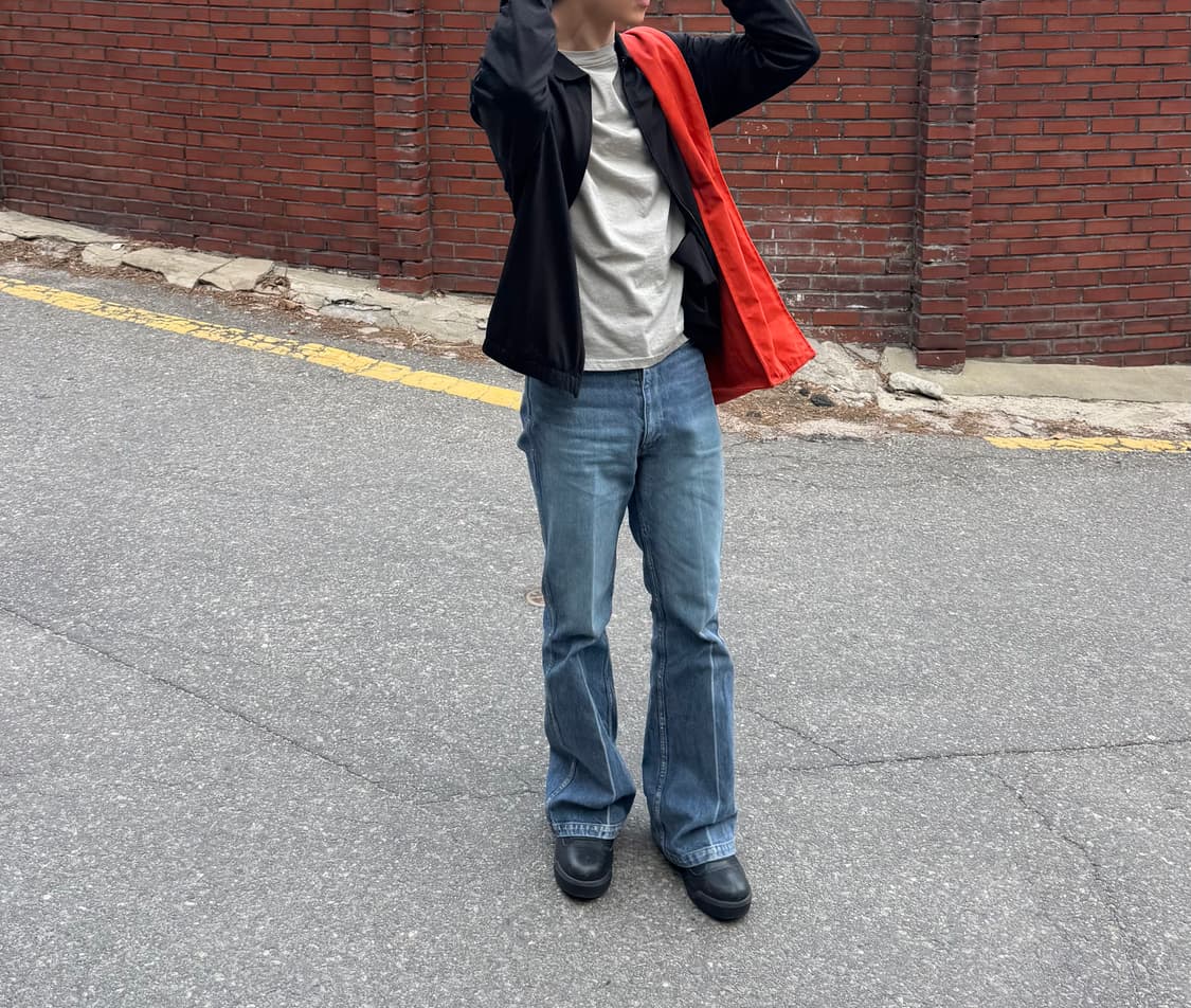 코스 울 저지 보머 재킷 상품이미지2