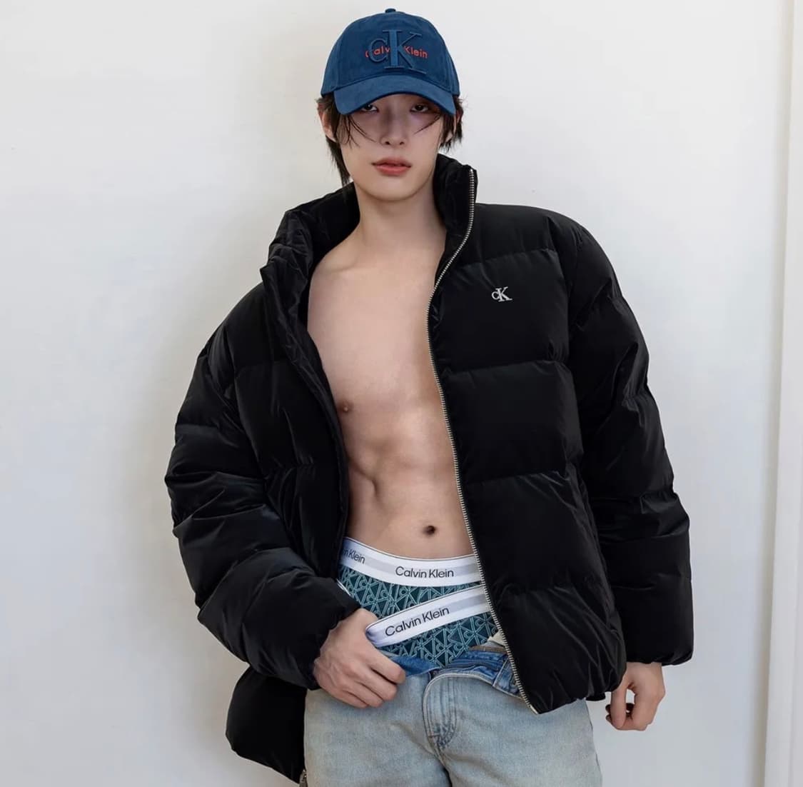 새상품) s(95~100) CK 캘빈클라인 남성 푸퍼 패딩 상품이미지2