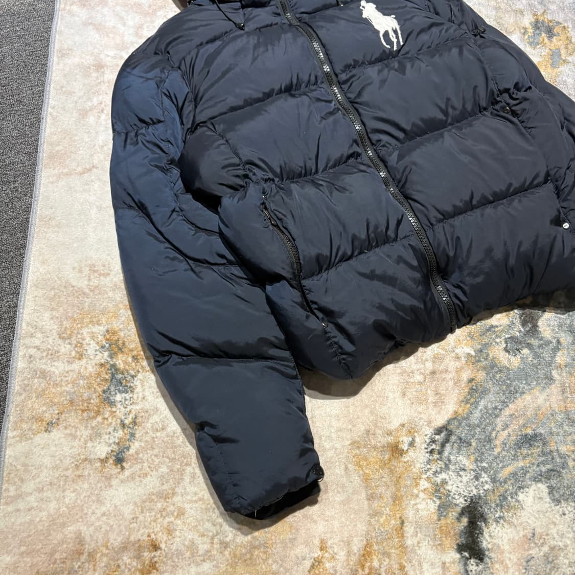 폴로 빅포니 빈티지 후드패딩 상품이미지7