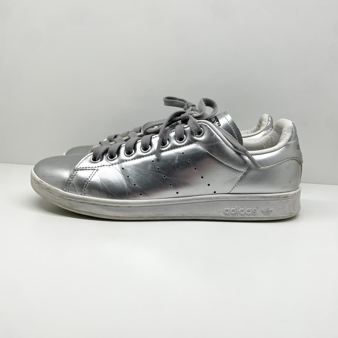 아디다스 스탠스미스 실버 메탈  상품이미지4