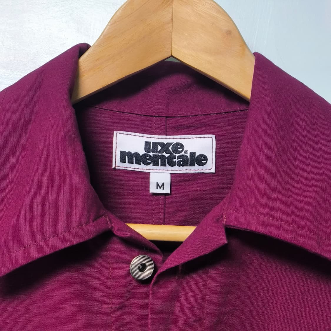 [M] UXE MENTALE 버건디 워크자켓 상품이미지3
