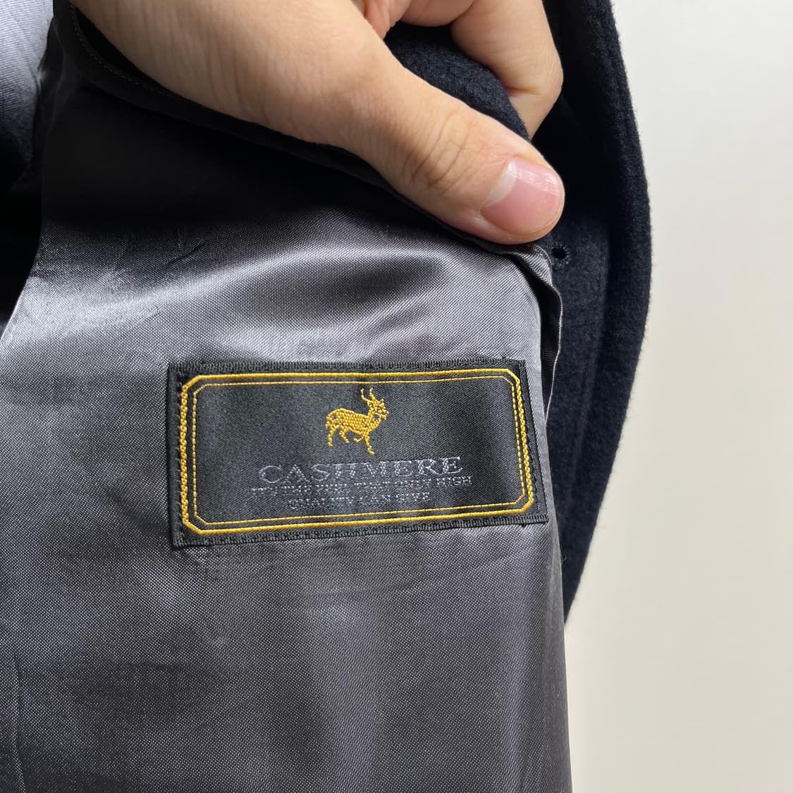 JPN 빈티지 울 맥코트 상품이미지3