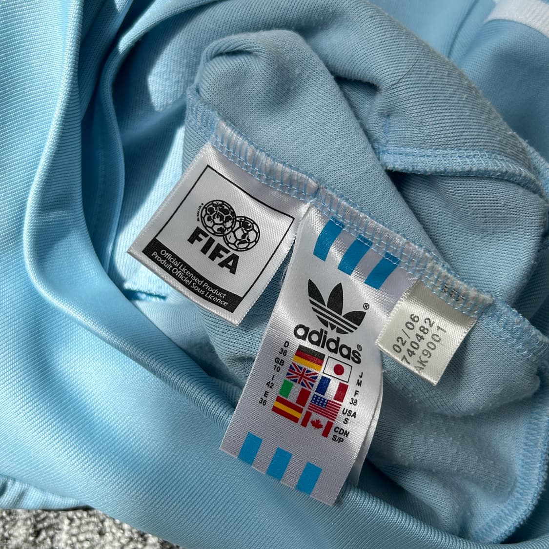 아디다스 아르헨티나 스카이블루 트랙탑 져지 상품이미지9