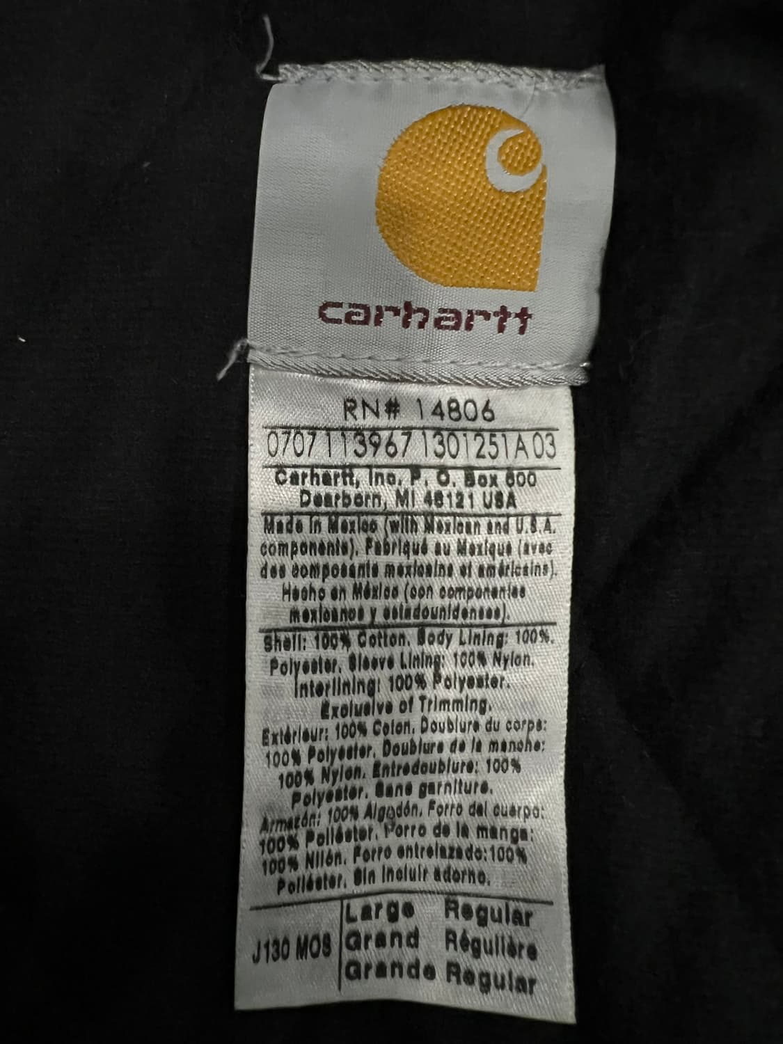 (L) 칼하트 덕 액티브 후드자켓 J130 MOS 모스그린 상품이미지4