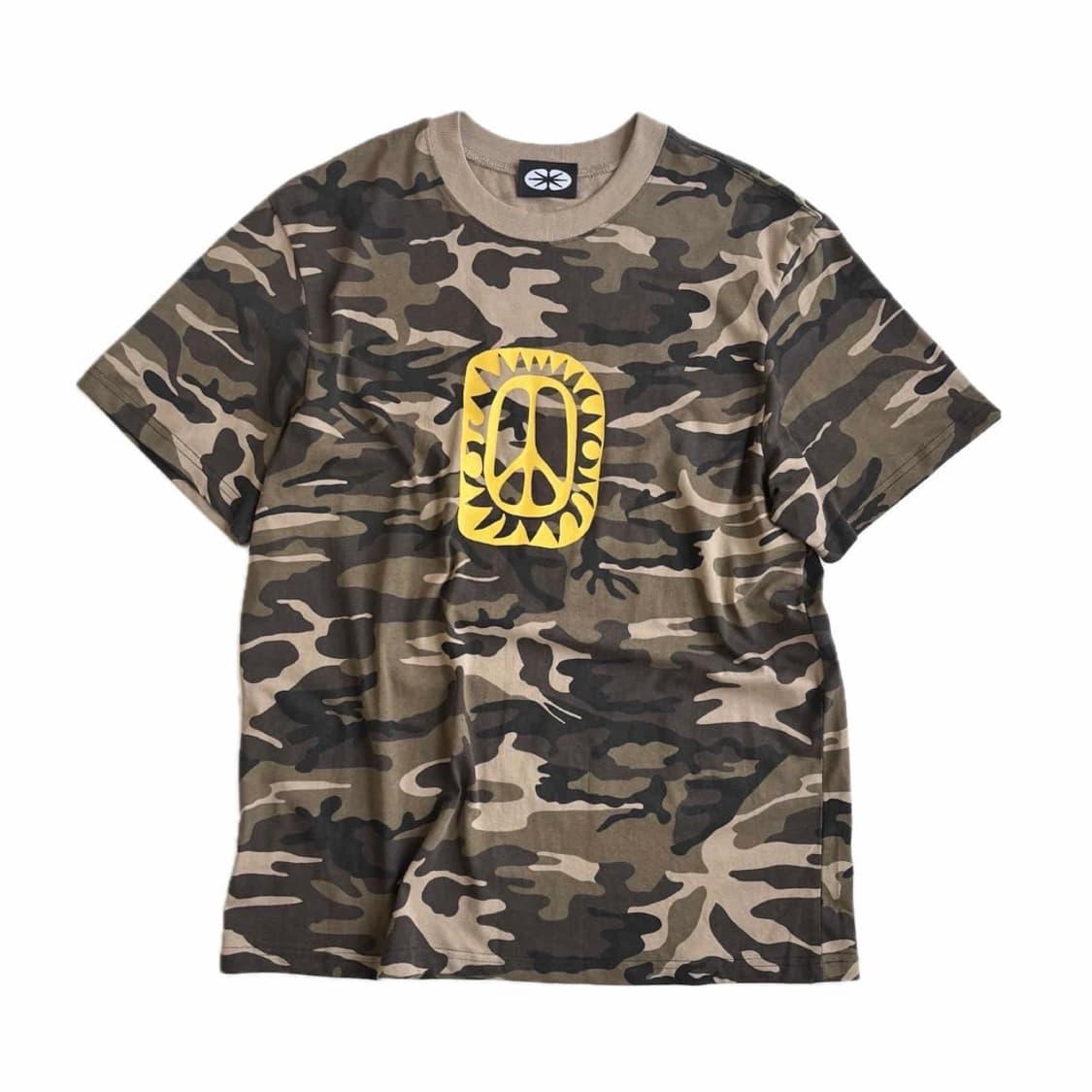  Ertr 반팔티 Peace Symbol T-Shirt Camo 상품이미지1