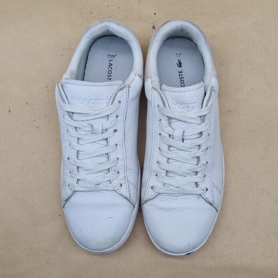라코스테 카나비 레더 스니커즈40.5 255 상품이미지2