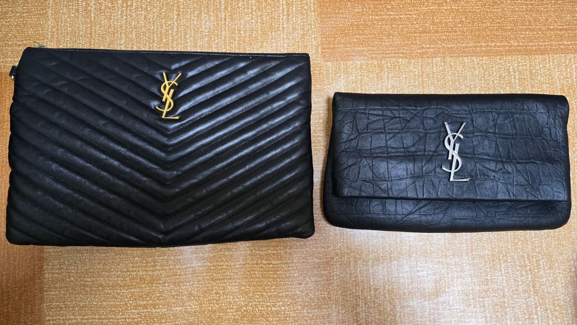 생로랑 크로커다일 폴딩 클러치 상품이미지9