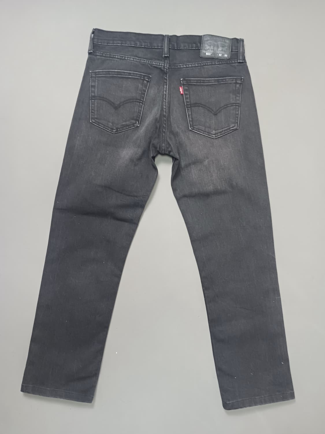 [32] 리바이스 511 워싱 블랙 슬림진 청바지 상품이미지7