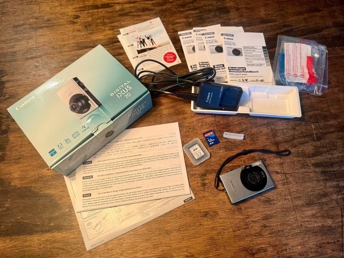 CANON IXUS 70 캐논 익서스 70 빈티지 디지털카메라 디카 상품이미지6