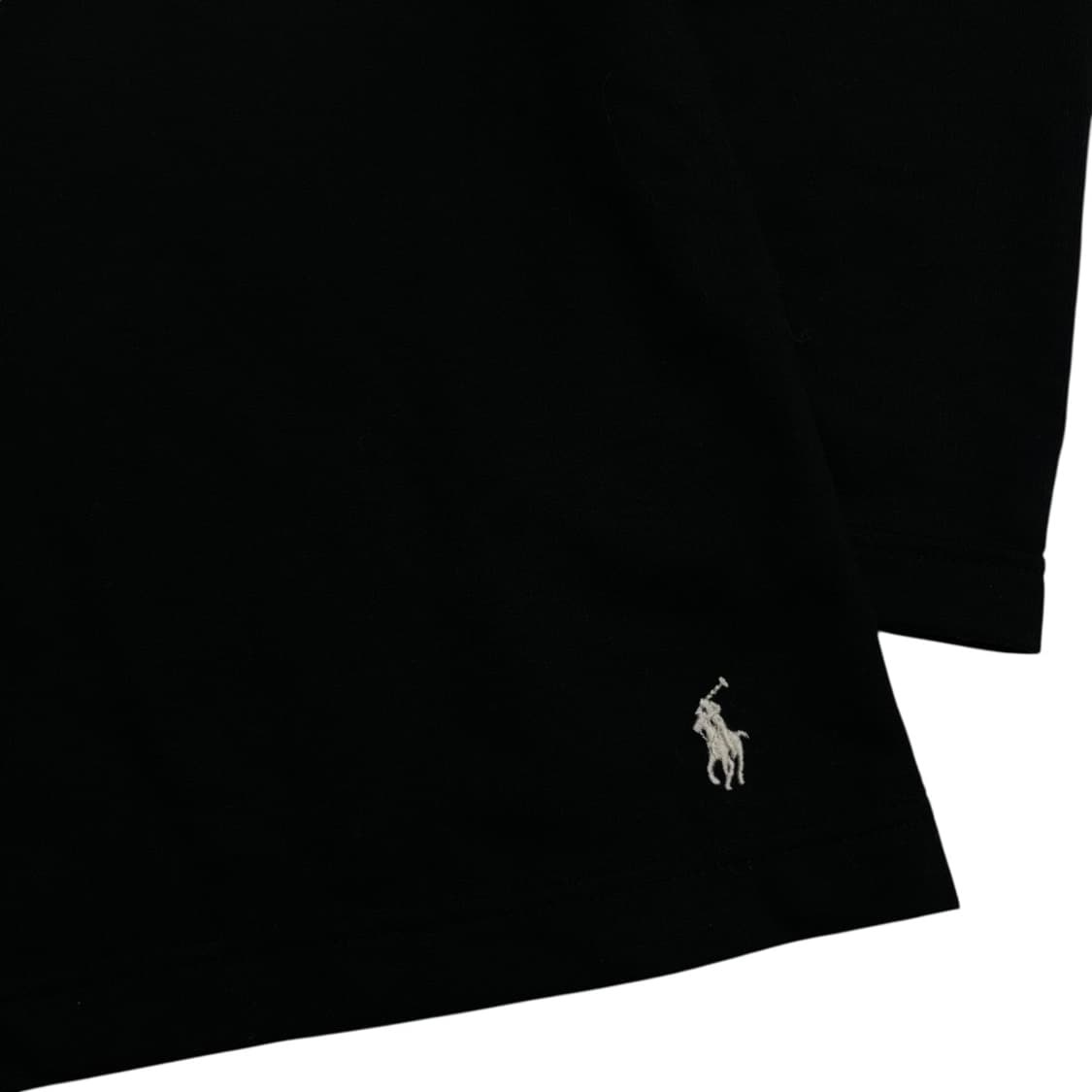 폴로 랄프로렌 블랙 반집업 롱슬리브 L 상품이미지5