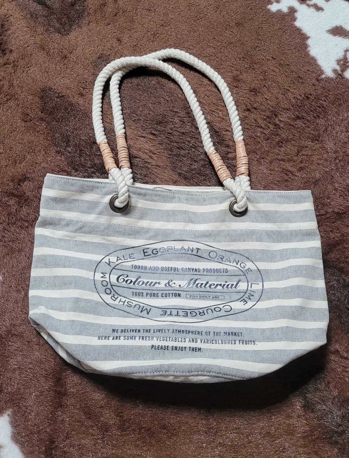 일본 빈티지 패브릭 토트백(Afternoon Tea) (40*27) 상품이미지1