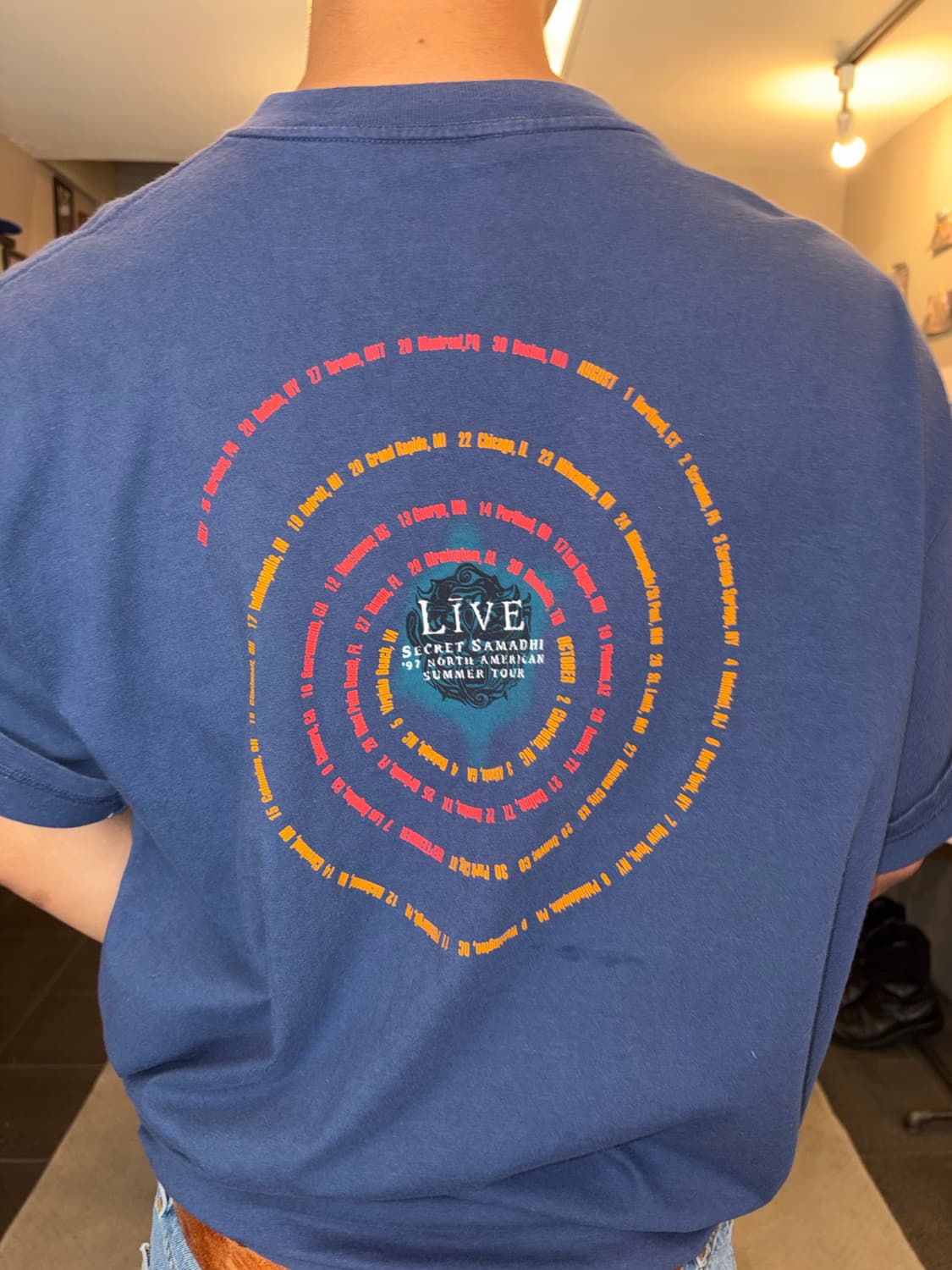 90’s Live band Secret Samadhi tour T 상품이미지9