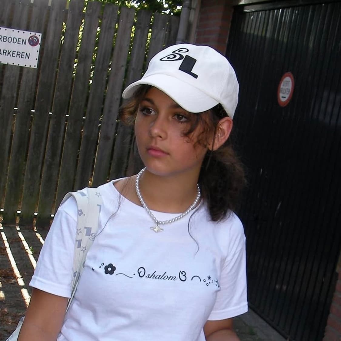 샬롬클럽 jumbo sl cap 볼캡 화이트 모자 상품이미지1