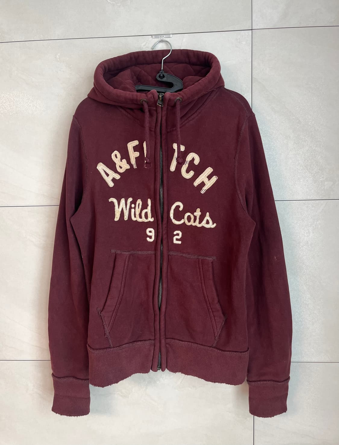 아베크롬비 A&F 후드집업 버건디 [S] 상품이미지3