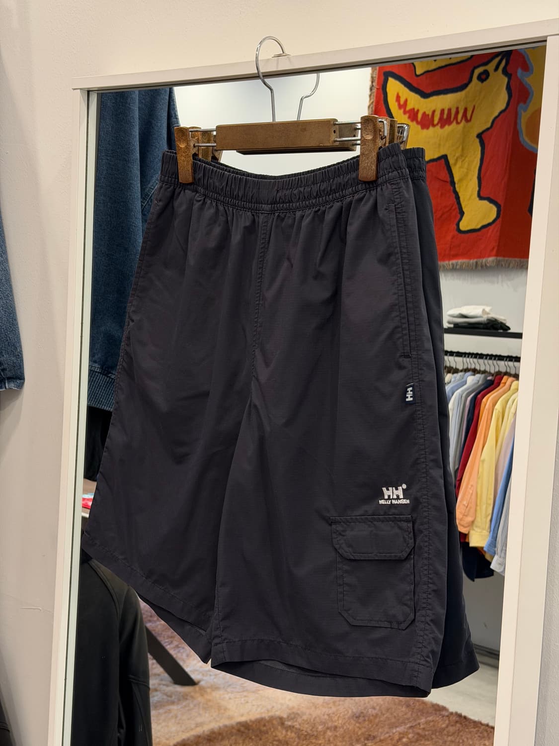 00s Helly Hansen 나일론 밴딩 쇼츠 팬츠 (26-34) 상품이미지1