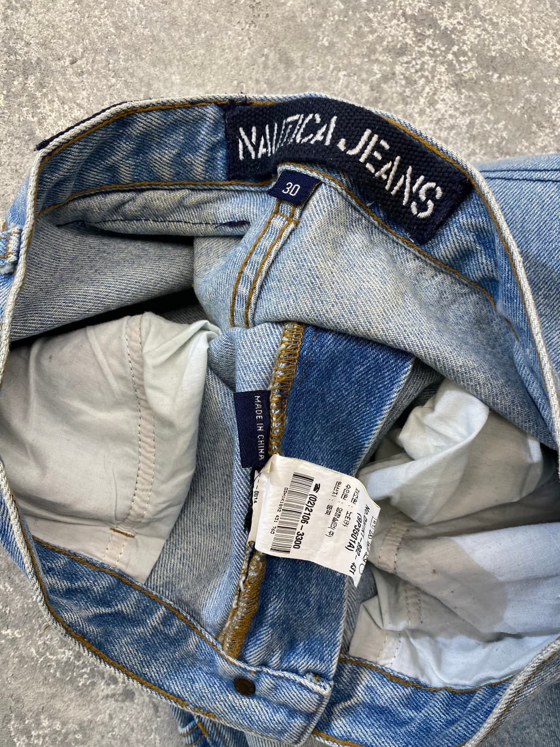 [30] 00s Nautica 노티카 루즈핏 카펜터 데님팬츠 상품이미지7
