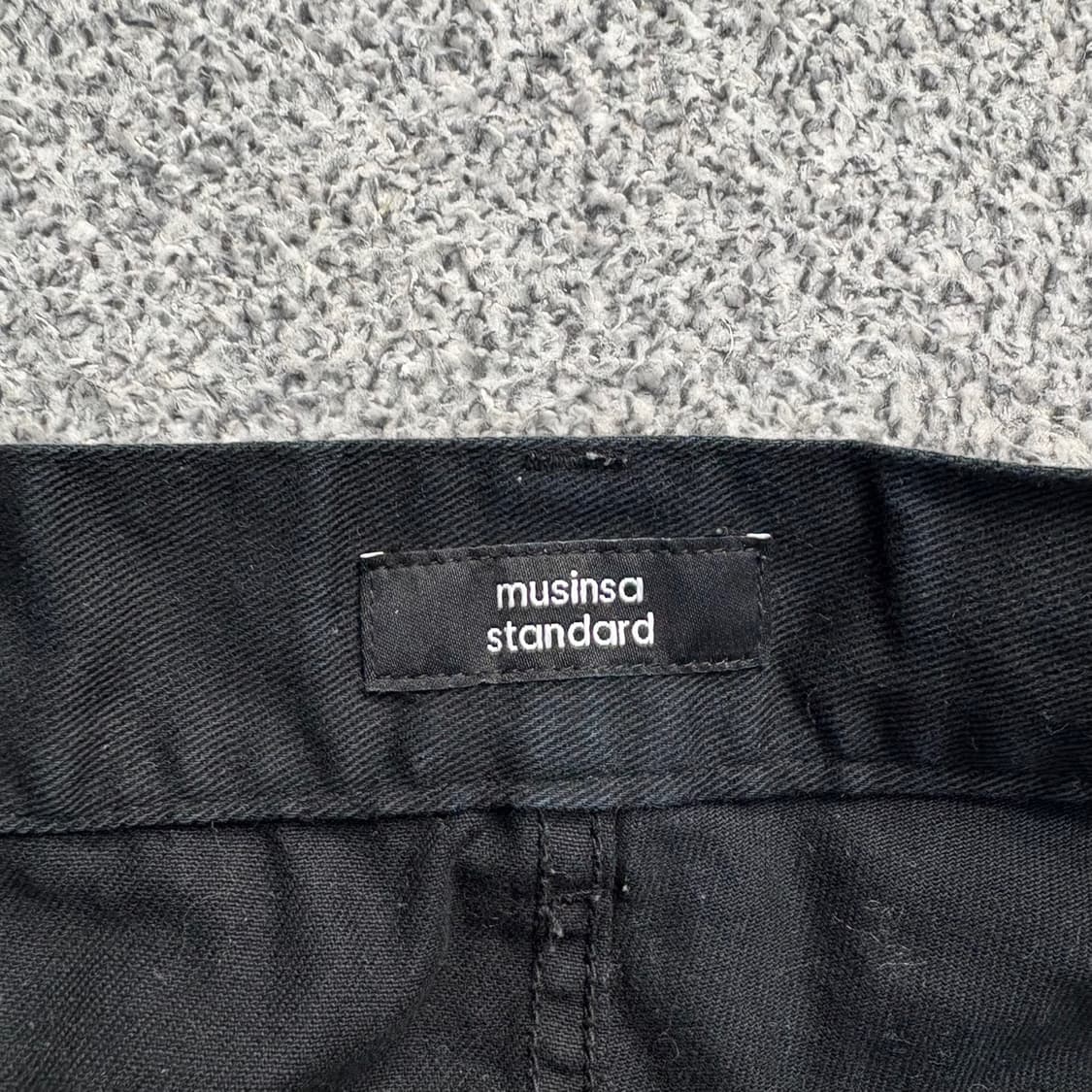 33 무신사스탠다드 면바지 치노(단추X) 0413J 상품이미지3