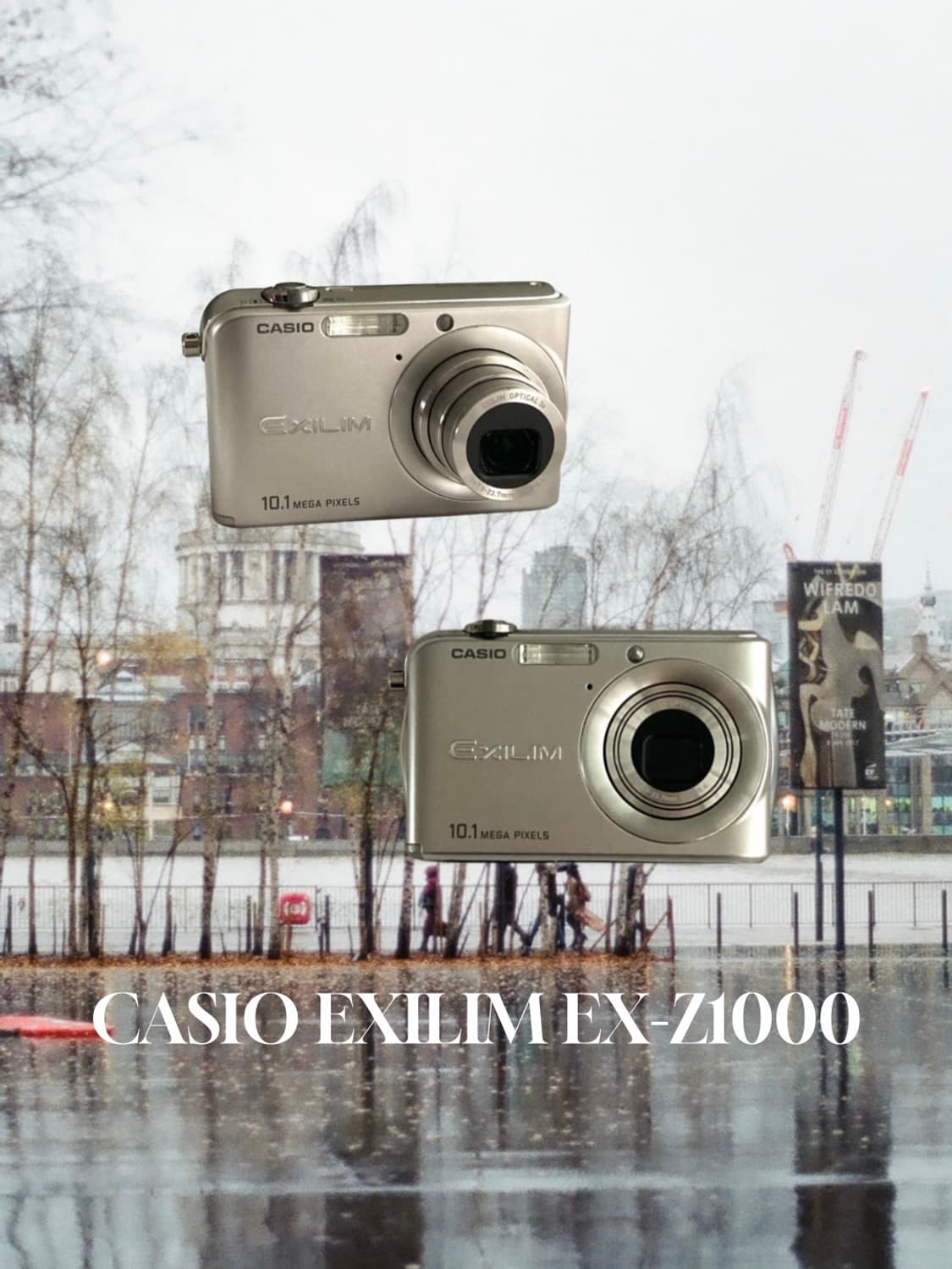 풀박스 ! 카시오 엑슬림 EX-Z1000 빈티지디카 디지털카메라 상품이미지1