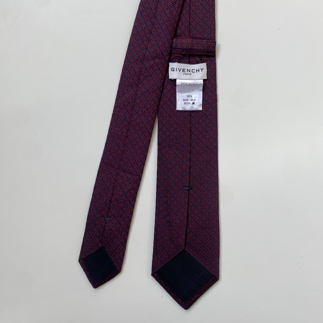 최신형 지방시 모노그램 정품 명품넥타이 (GIVENCHY)6.6cm 상품이미지3