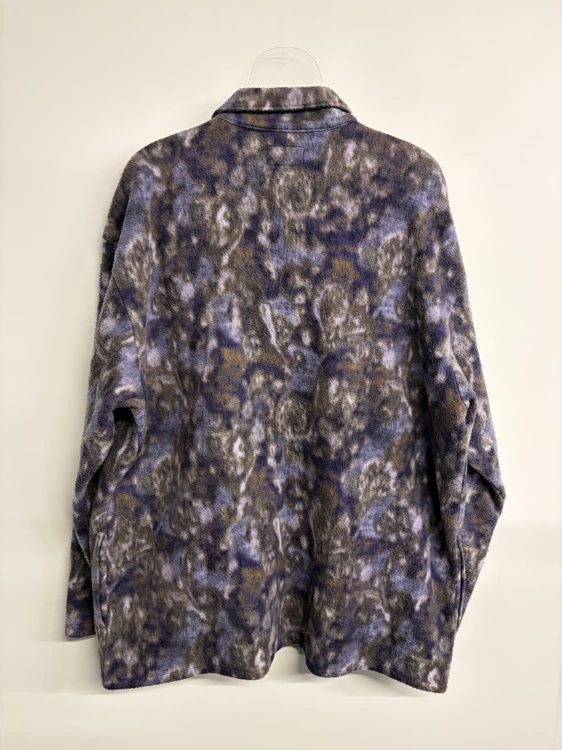 슈프림 21FW 페이즐리 플리스 셔츠 퍼플 상품이미지7