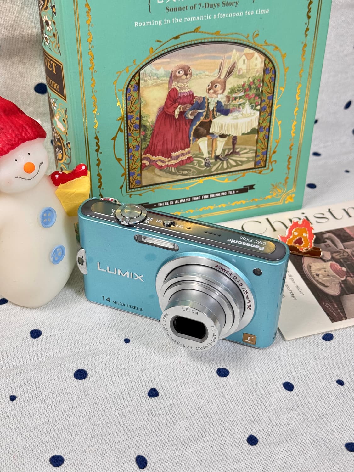 파나소닉 루믹스 DMC-FX66 파스텔 블루(빈티지디카) 작례포함 상품이미지2