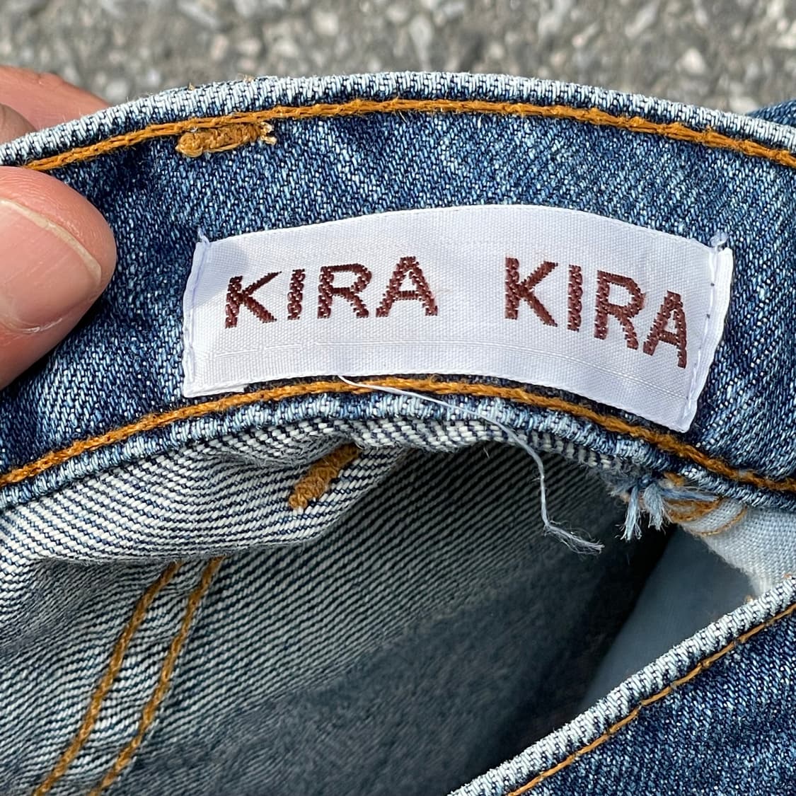 Kire kire 데님 스커트 p435 상품이미지4