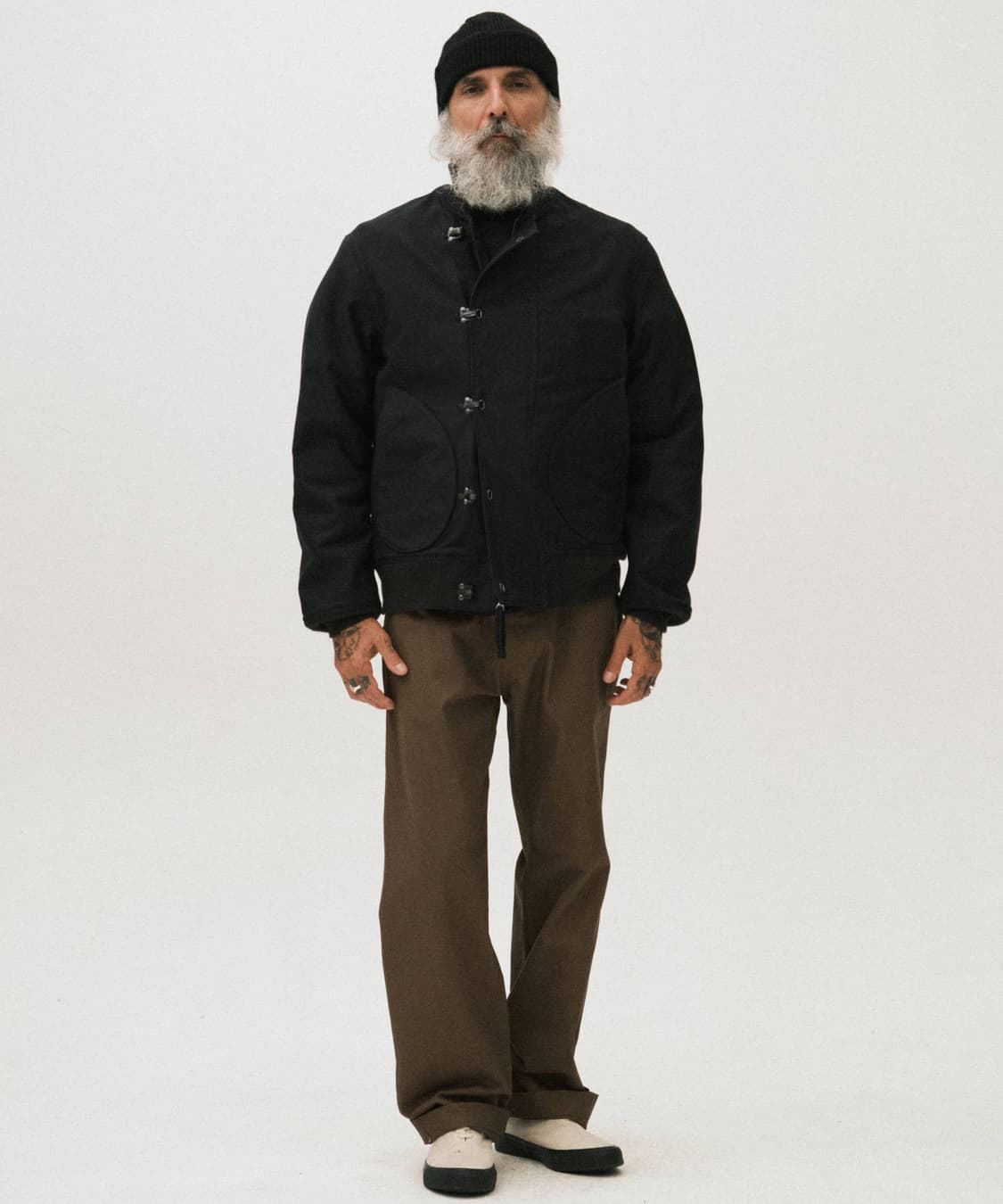 아웃스탠딩 덱자켓 초기 버전 네이비 L사이즈 상품이미지2