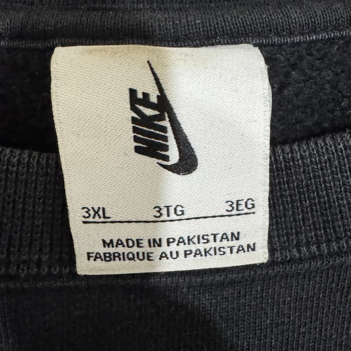 나이키 스우시 블랙 맨투맨 3xl 상품이미지3